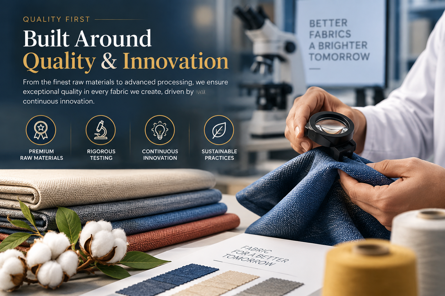 Quality and textile development